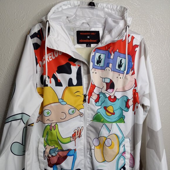 Members Only Other - MEMBERS ONLY x NICKELODEON WINDBREAKER JACKET SIZE S